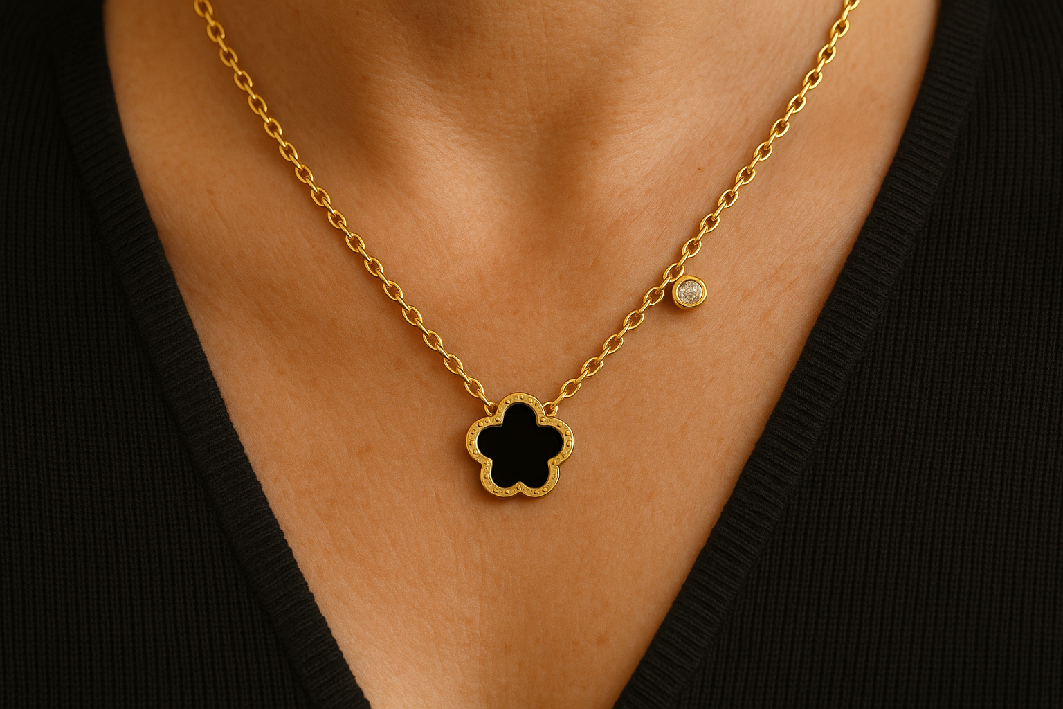 Collier de fleurs 